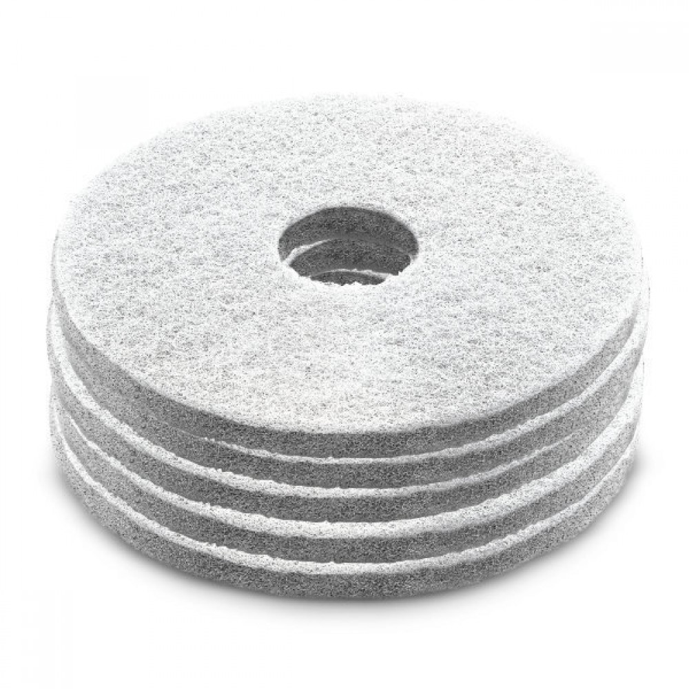 Karcher White Diamond Floor Pad Set 356mm - Box 5 | 6.371-250.0